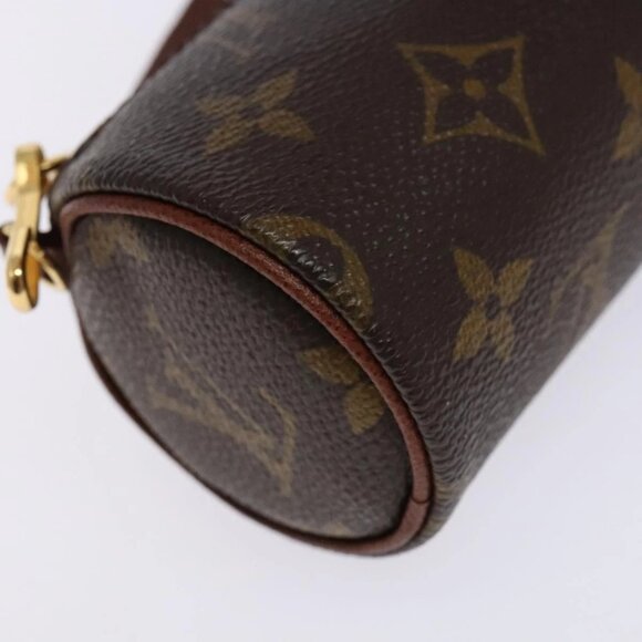 LOUIS VUITTON Monogram Papillon Pouch LV Auth 138438 - Picture 14 of 16